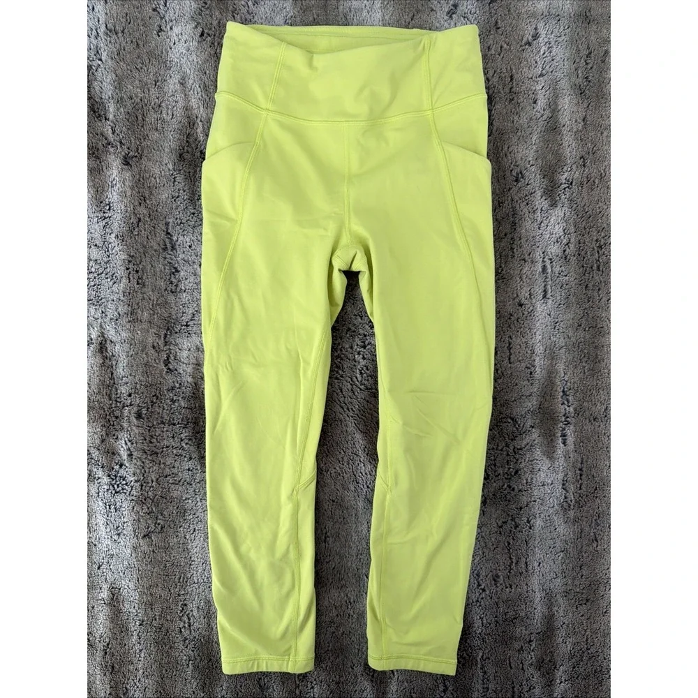 Lululemon Time To Sweat Crop Leggings Size 6 in 23